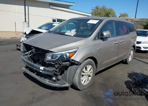 2017 Kia Sedona Lx from USA, damaged, VIN KNDMB5C14H6244871